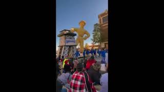 Golden Driller Parade Float 2023 shorts [upl. by Euqininod]