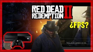 Red Dead Redemption 2 en xbox one fat Frame rate [upl. by Riebling463]