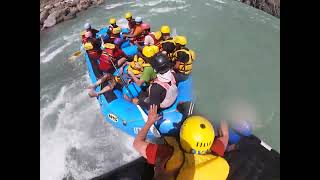 Rishikesh River Rafting Accident Latest Video Raft Flip  Best Possible Experience  HD [upl. by Nordek]