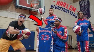 TRYING OUT FOR THE HARLEM GLOBETROTTERS [upl. by Airdnekal]