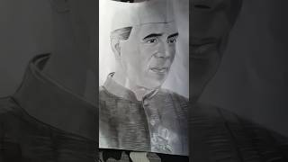 Jawaharlal Nehru sketch ❤️ shorts drawing jawaharlalnehru [upl. by Ruscio]