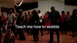 Teach me how to wobble line dance [upl. by Kalman]