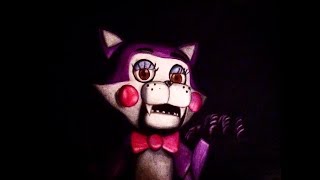 Drawing Cindy the Cat from Five Nights at Candys [upl. by Htebharas208]