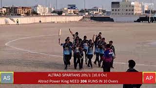 Live Cricket Match  ALTRAD SPARTANS vs Altrad Power King  13Dec24 0300 PM 10 overs  ALTRAD PRE [upl. by Eisned]