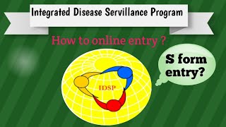 IDSP portal online entry how to fill S form entryIntegrated disease Servillance Program [upl. by Kepner]