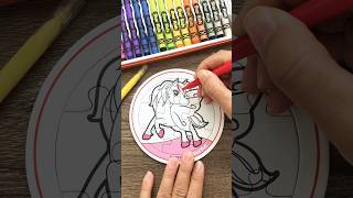 Unicorn Puzzles coloring unicorn Star kids puzzle unicorn coloring [upl. by Winther]