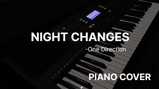 Night Changes  One Direction  Piano Cover [upl. by Sidalg]