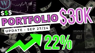 WealthSimple Trade Dividend Portfolio Update  UP 2181  Sep 2724 [upl. by Sucramad]