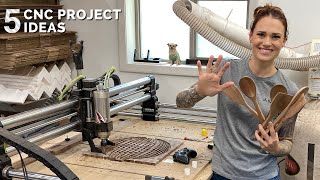 5 CNC Projects You Can Make or Sell – Files Available [upl. by Eelyr]