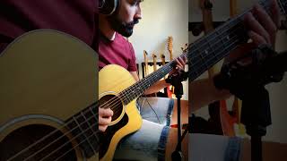 Recording Septette for the Dead Princess on my Taylor 214ce Acoustic shorts [upl. by Winny]