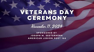 Veterans Day Ceremony 2024 [upl. by Alra638]