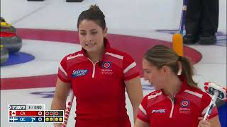 Draw 6  2022 Scotties Tournament of Hearts  StGeorges QC vs Einarson CA [upl. by Zennas302]