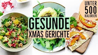 3 FITNESS REZEPTE für die Weihnachtszeit  Einfache Rezepte mit wenig Kalorien [upl. by Balch711]