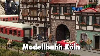 Modellbahn Köln  Messe  Impressionen  RheinEifelTV [upl. by Macmillan]