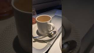 British Airways First class full English breakfast [upl. by Hanoy412]