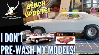 No I Dont Pre Wash My Model Car Kits amp Bench Update Ep379 [upl. by Dygall]