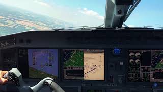 Embraer E190E2 Synthetic Vision  July 2019  The Air Current [upl. by Barling]