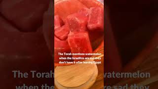 Watermelon FUN FACTS 🍉 in Israel amp The Jewish people Recipe Watermelon chia lemonade yummy [upl. by Zeiler26]