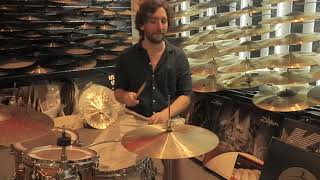 Quick Demo of Zildjian K Light 16in hats [upl. by Swords]