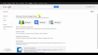 Simplified Google Groups Homescreen [upl. by Ramedlaw]