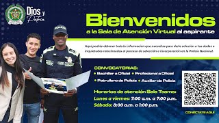 Inducción a la convocatoria para patrullero de Policía diosypatria ￼ [upl. by Ycam]