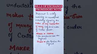 What are promissory notes  bills of exchange  class 11 accounting [upl. by Nnylirehs]