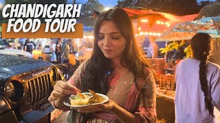 CHANDIGARH FOOD TOUR IN MONSOON  STREET FOOD OF CHANDIGARH  BEST PLACES TO EAT IN CHANDIGARH 2023 [upl. by Eirahs637]