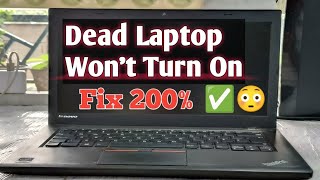 How To Fix Not Powering On T440T450T460  Lenovo ThinkPad No Power SolutionNo Power Laptop T440 [upl. by Greyson]