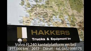 Volvo FL240 kantelplatform en bril [upl. by Hayne]