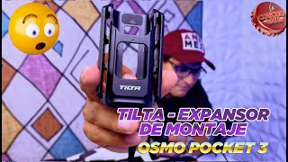 Tilta  Expansor de montaje para DJI Osmo Pocket 3  CASE  JAULA [upl. by Tema]