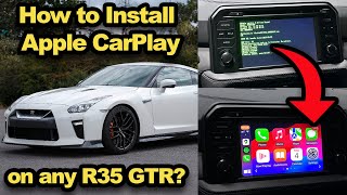 How to Install Apple CarPlay on R35 GTR  StepbyStep Guide  Japonic [upl. by Ornas]