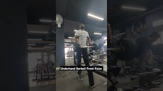 Underhand Barbell Front Raise [upl. by Malo]