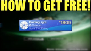 how to get quotharmonic commencementquot emblem FREE Secret emblem  Destiny 2 [upl. by Acirfa]