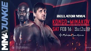 Bellator 216 Fight Breakdown Cheick Kongo vs Vitaly Minakov 2 [upl. by Eneres315]