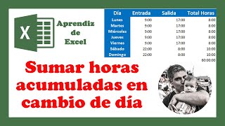 Como calcular diferencia entre horas en Excel  Capítulo 126 [upl. by Jami423]