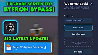 Delta New Update  Delta Executor Updated Version  No Upgrade Screen  Roblox Delta V610 [upl. by Saihtam]