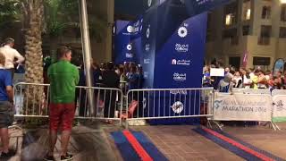 The 2018 Al Mouj Muscat Marathon flags off [upl. by Ellirehs38]