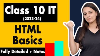 HTML Class 10 Full Chapter Explanation  Class 10 Computer Application Code 165 Chapter 2  202324 [upl. by Nwaf514]