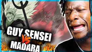 Might Guy Vs Madara  FULL FIGHT English Sub REACTION [upl. by Fortier]