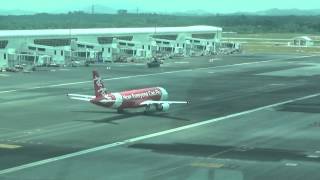 KLIA2 AirAsia Aircraft ready to Takeoff [upl. by Azaria]