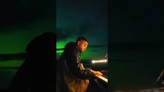 A pianist under the Northern Lights 🌠🎹 quotBorealisquot by Sofiane Pamart [upl. by Audun]