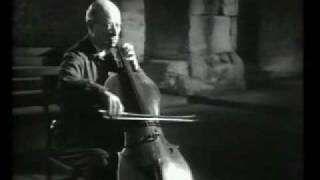 Pablo Casals plays BACH  Suite no 1 for Cello  part 2 [upl. by Noryak]