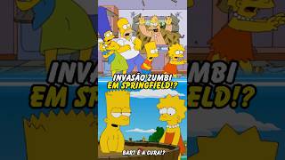 INVASÃO ZUMBI EM SPRINGFIELD simpsons thesimpsons shorts homer bart [upl. by Nolaf81]