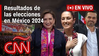 Así fue la jornada y los resultados de las elecciones en México 2024 Sheinbaum Gálvez y Máynez [upl. by Acie]