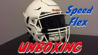 Riddell Speedflex Unboxing  2017 [upl. by Asyl]