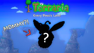 Every Terraria Bosss Lore [upl. by Nanyt]