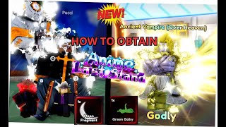 Explaining The NEW Godly DioPucci Questline in Anime Last Stand [upl. by Erdnoid570]