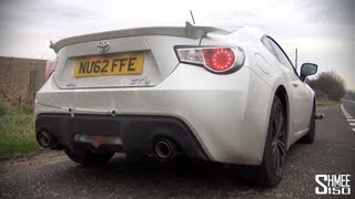 Toyota GT86 NEW QuickSilver Sports Exhaust  Startups Revs Ride Loud Sounds [upl. by Hcahsem827]