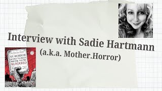 Sadie Hartmann Interview [upl. by Kimmy]