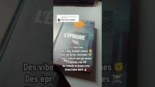 Une dystopie avec des vibes de Hunger Games  roman dystopie booktube slowburn [upl. by Eninnaej654]